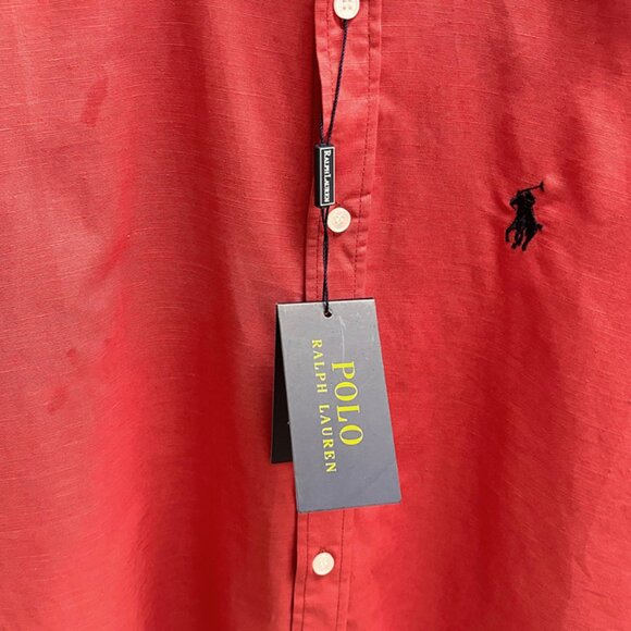 Ralph Lauren Red Polo Shirt - Picture 3 of 8